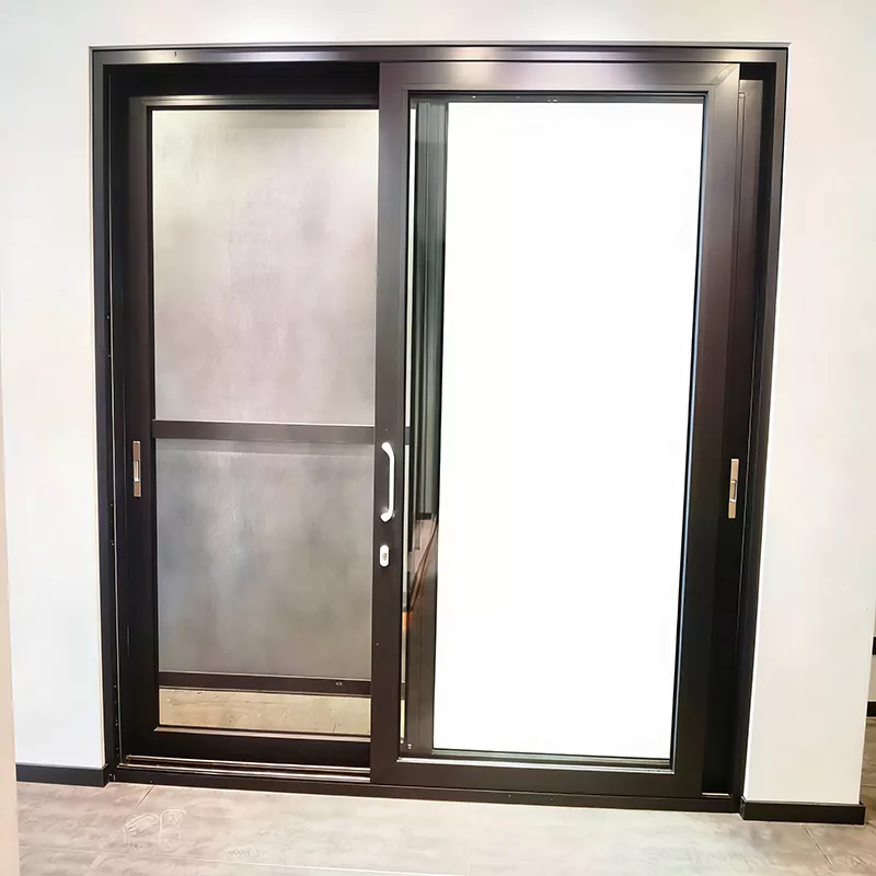 Push-Pull vrata iz trakov iz aluminijeve zlitine